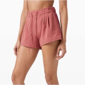 Lululemon Athletica Cherry Tint Stroll at Sundown Short 3"